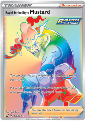 Rapid Strike Style Mustard (Secret) 176 /163 battle-styles-176