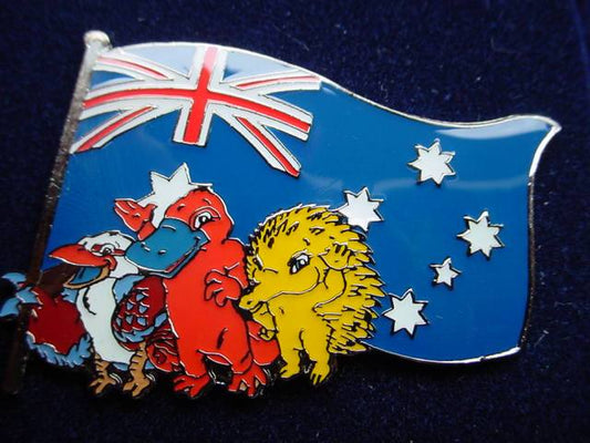 Mascots and the Australian Flag