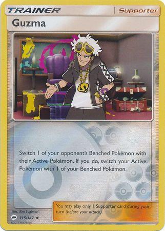 Guzma 115 /147 Reverse Holo