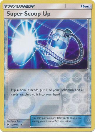 Super Scoop Up 124 /147 Reverse Holo