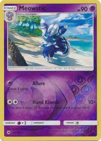 Meowstic 60 /147 Reverse Holo