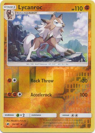 Lycanroc (76) 76 /147 Reverse Holo