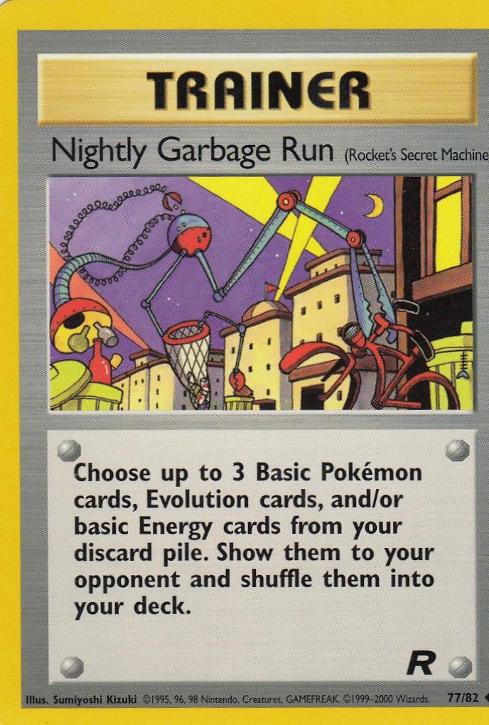 Nightly Garbage Run 77/82 Team Rocket Uncommon