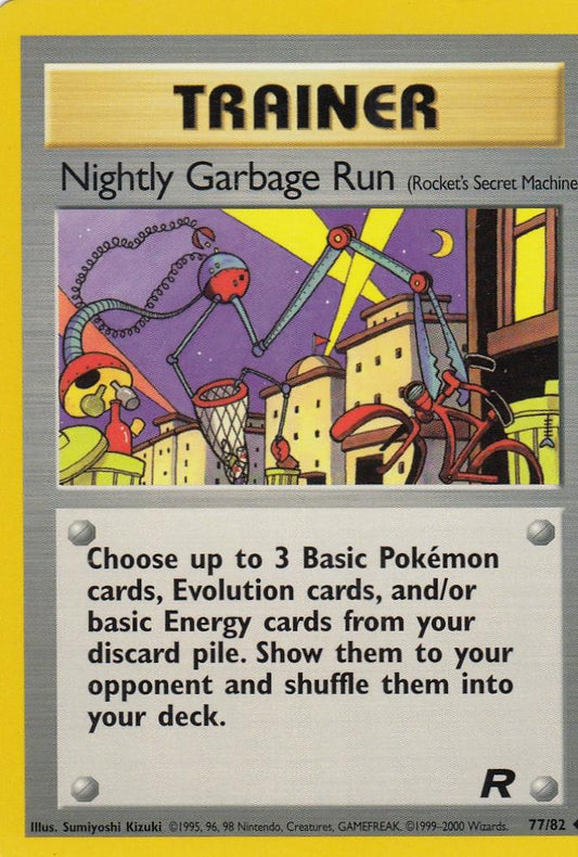Nightly Garbage Run 77/82 Team Rocket Uncommon