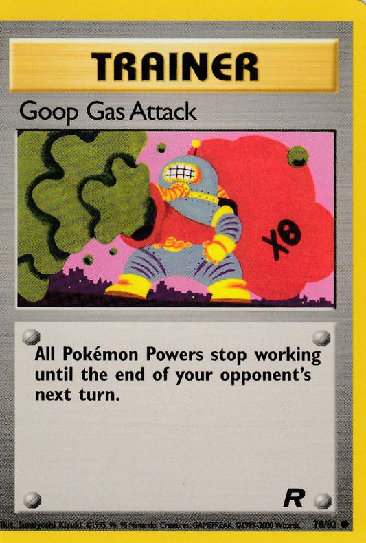 Goop Gas Attack 78/82 Team Rocket Common