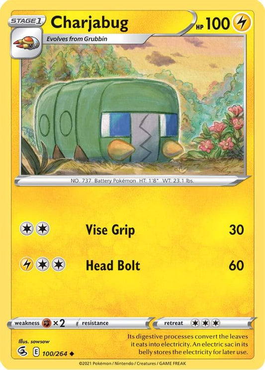 Charjabug 100/264 fusion-strike-100