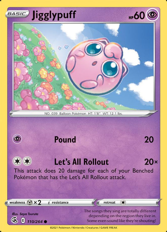 Jigglypuff 110/264 fusion-strike-110