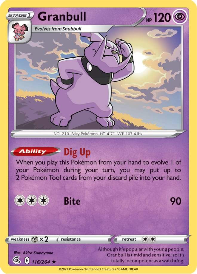 Granbull 116/264 fusion-strike-116