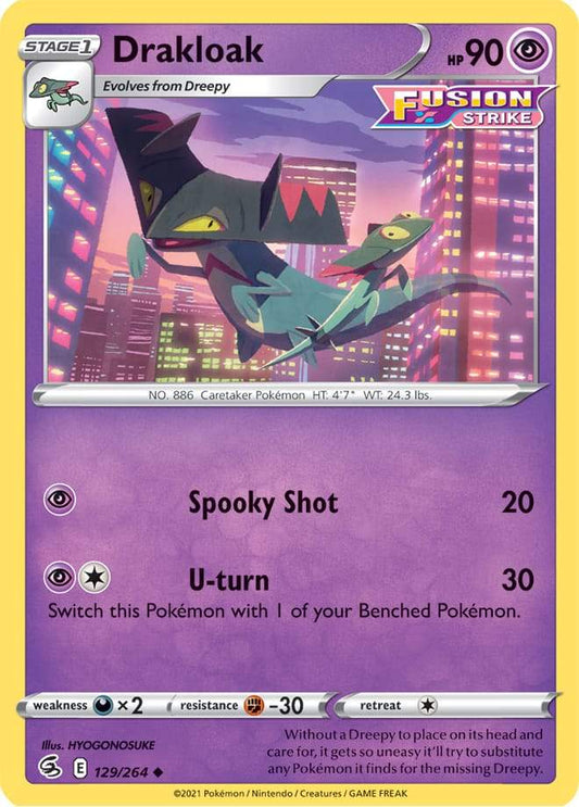 Drakloak 129/264 fusion-strike-129