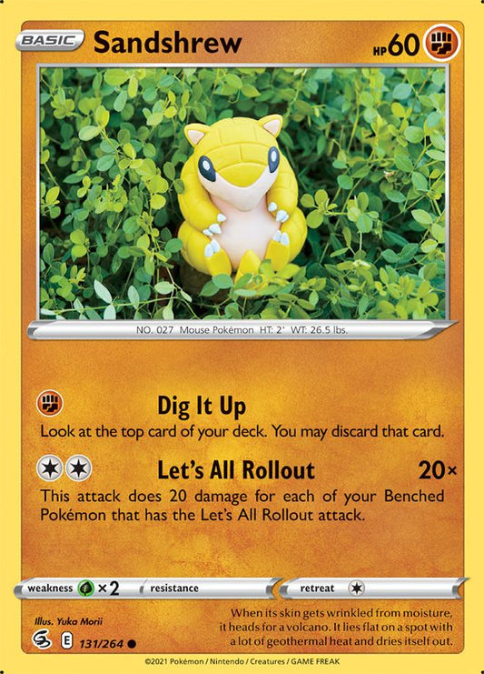 Sandshrew 131/264 fusion-strike-131