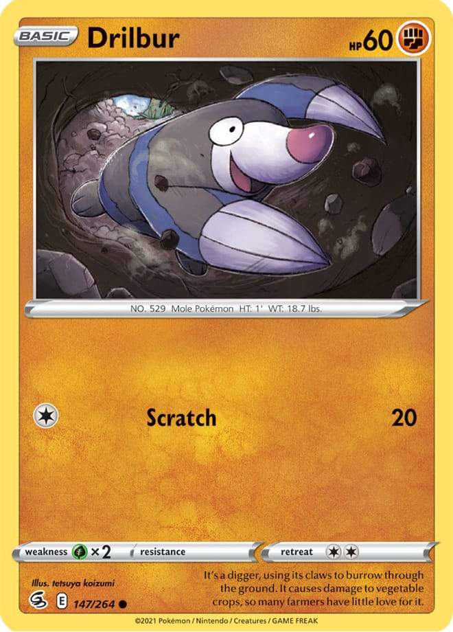 Drilbur 147/264 fusion-strike-147