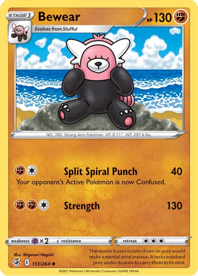 Bewear 151/264 fusion-strike-151