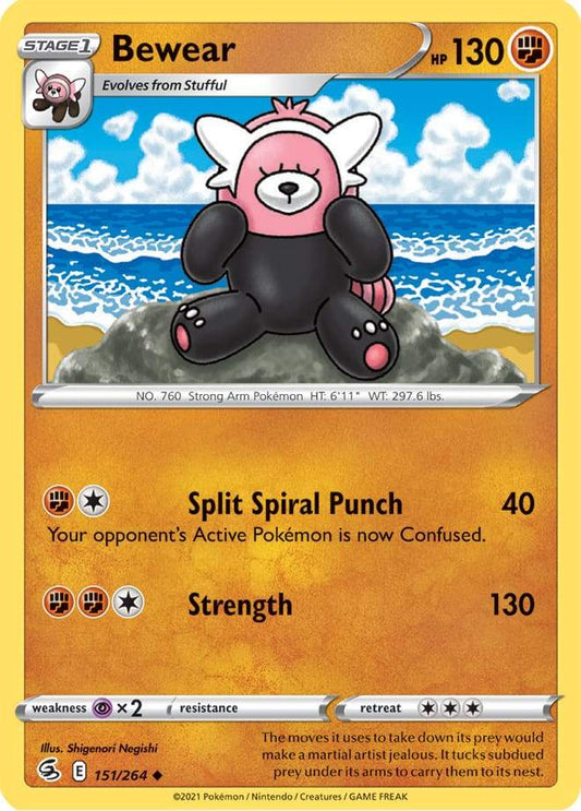Bewear 151/264 fusion-strike-151