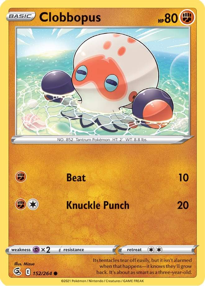 Clobbopus 152/264 fusion-strike-152