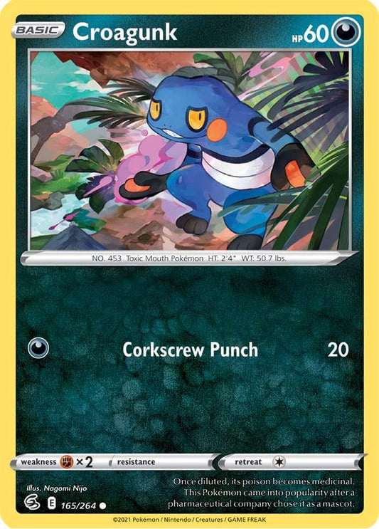 Croagunk 165/264 fusion-strike-165