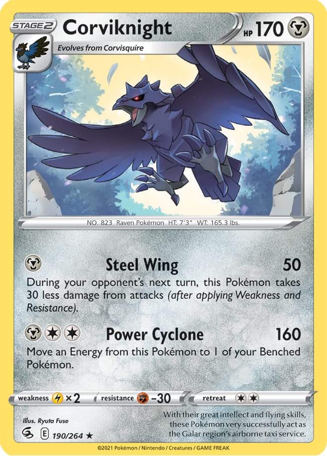 Corviknight 190/264 fusion-strike-190
