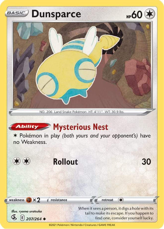 Dunsparce 207/264 fusion-strike-207