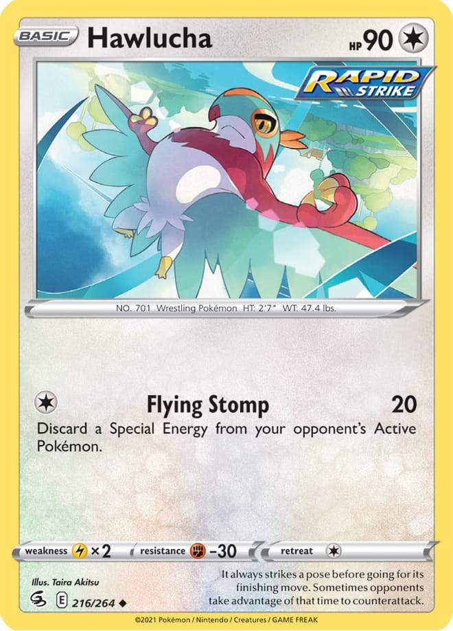 Hawlucha 216/264 fusion-strike-216