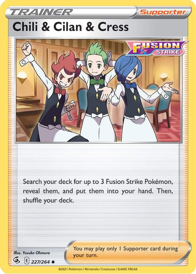Chili & Cilan & Cress 227/264 fusion-strike-227
