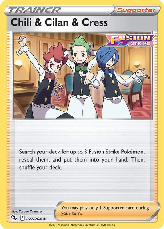 Chili & Cilan & Cress 227/264 fusion-strike-227