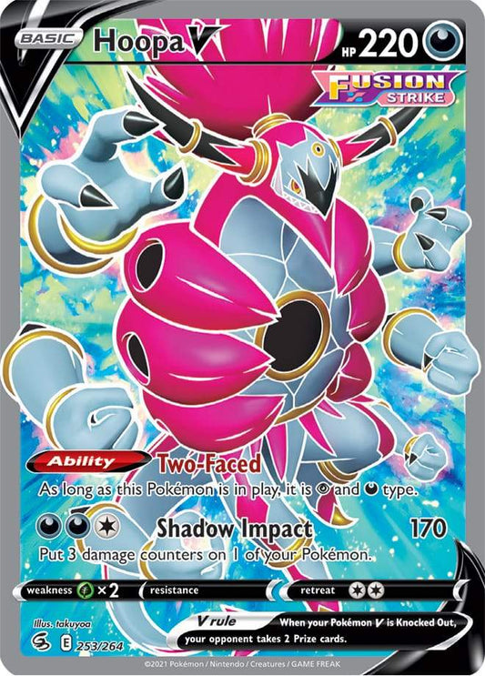 Hoopa V (Full Art) 253/264 fusion-strike-253
