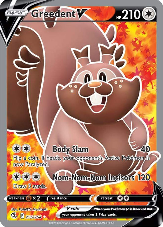 Greedent V (Full Art) 256/264 fusion-strike-256
