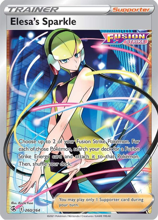 Elesa's Sparkle (Full Art) 260/264 fusion-strike-260