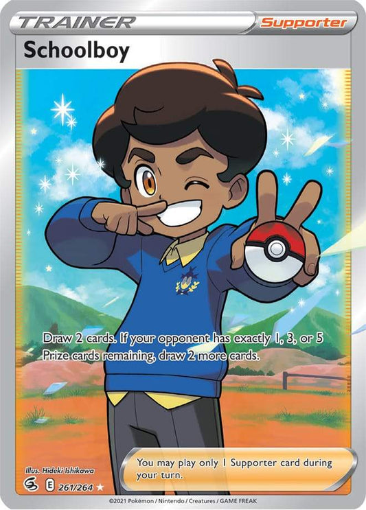 Schoolboy (Full Art) 261/264 fusion-strike-261
