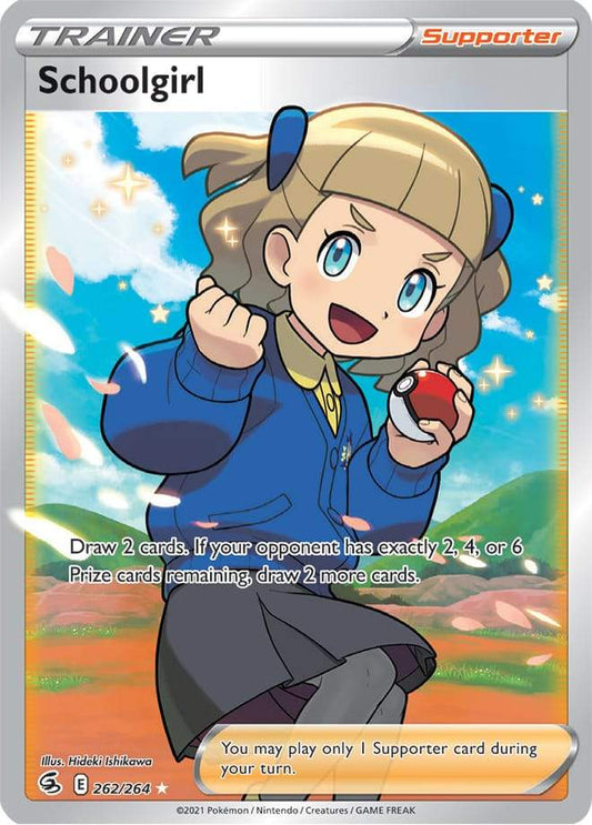 Schoolgirl (Full Art) 262/264 fusion-strike-262