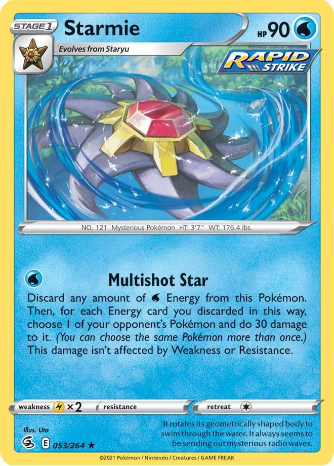 Starmie 053/264 fusion-strike-53