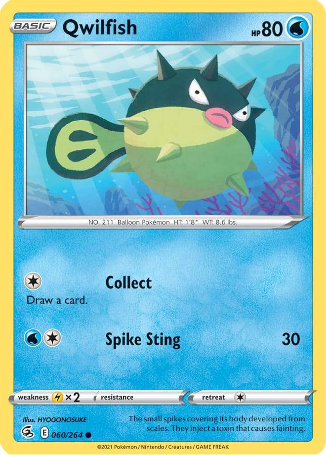 Qwilfish 060/264 fusion-strike-60