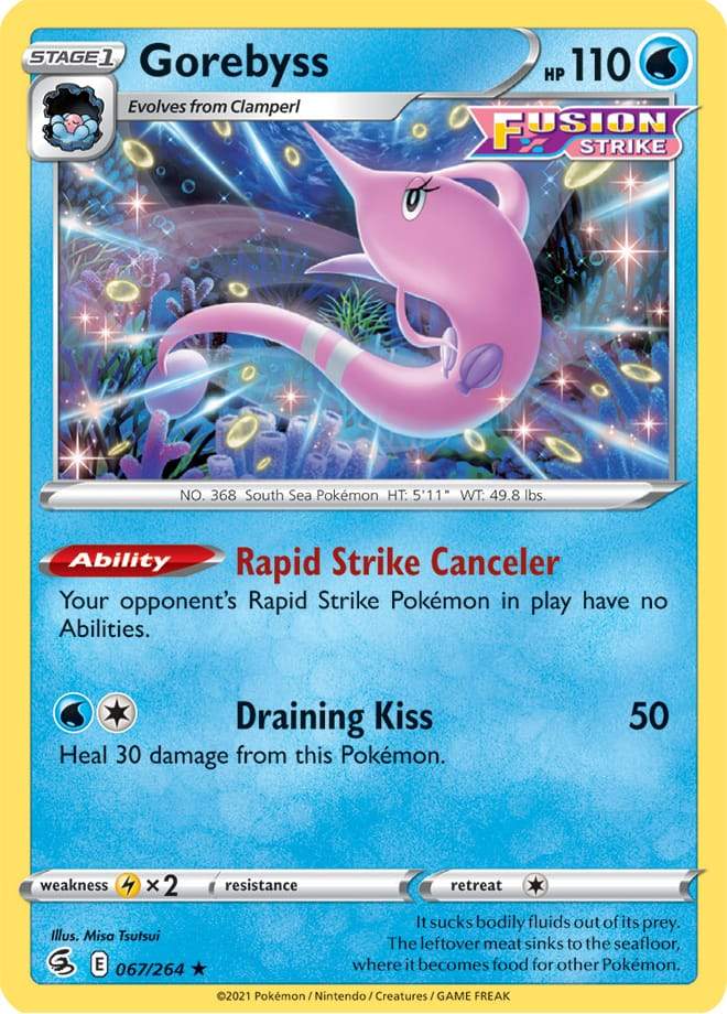 Gorebyss 067/264 fusion-strike-67