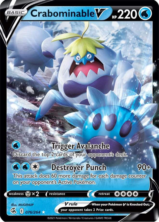 Crabominable V 076/264 fusion-strike-76
