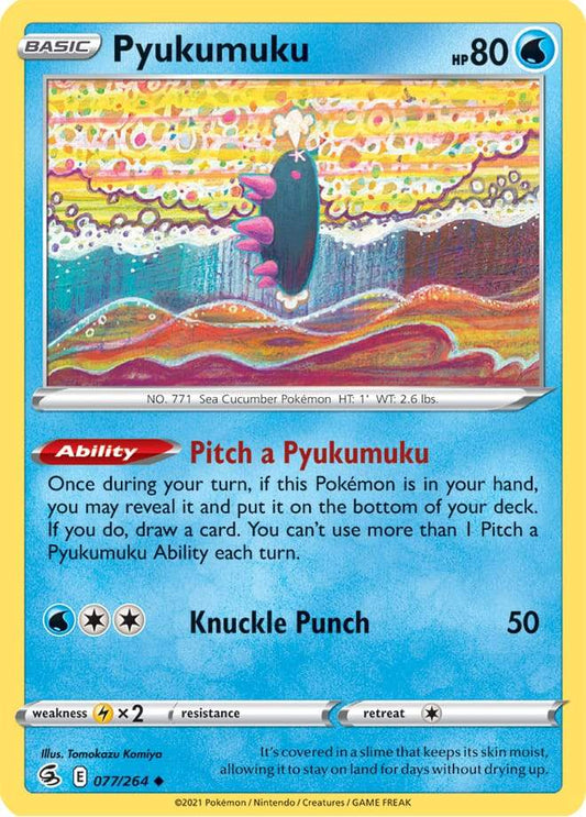 Pyukumuku 077/264 fusion-strike-77