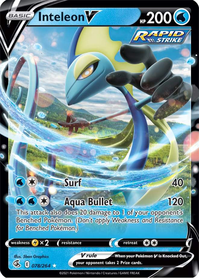 Inteleon V 078/264 fusion-strike-78