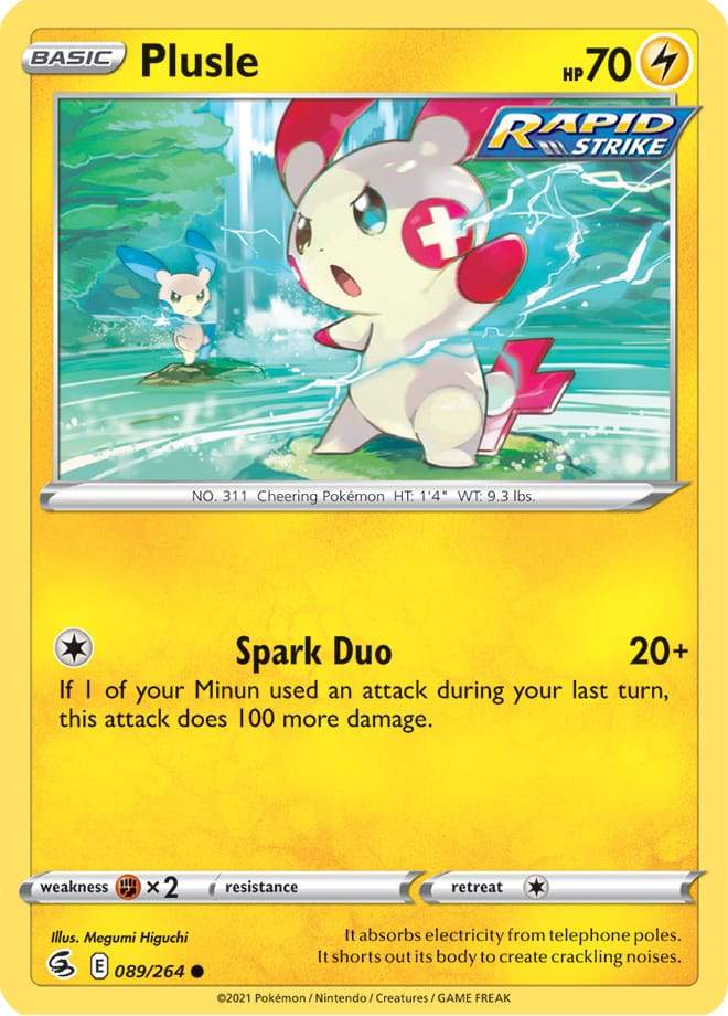 Plusle 089/264 fusion-strike-89