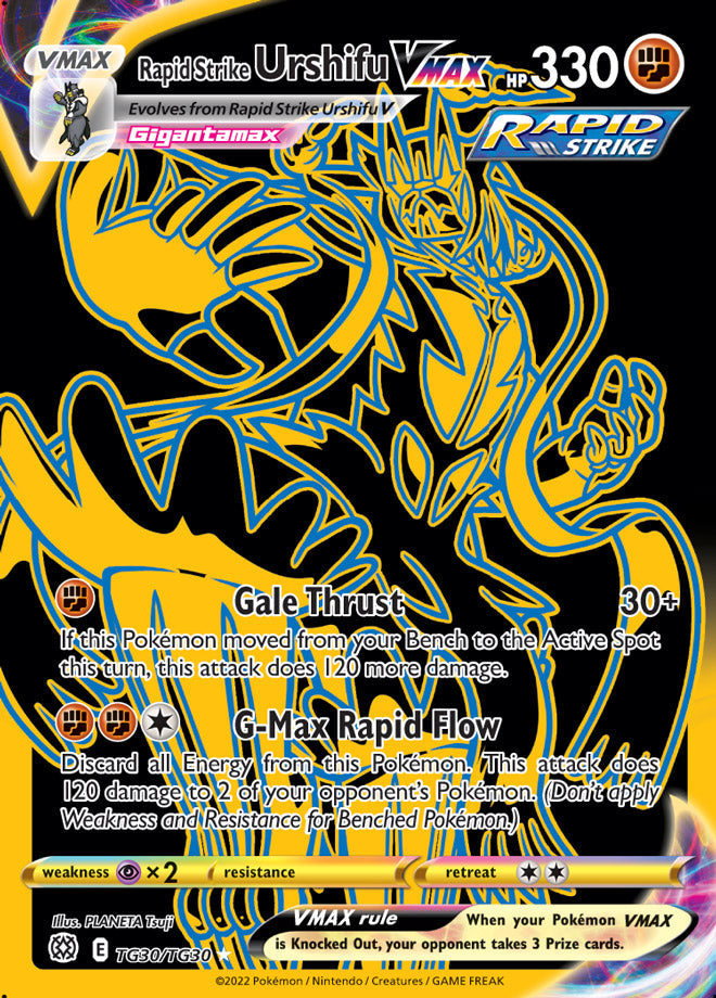 Rapid Strike Urshifu VMAX (Secret) TG30/TG30 brilliant-stars-tg30