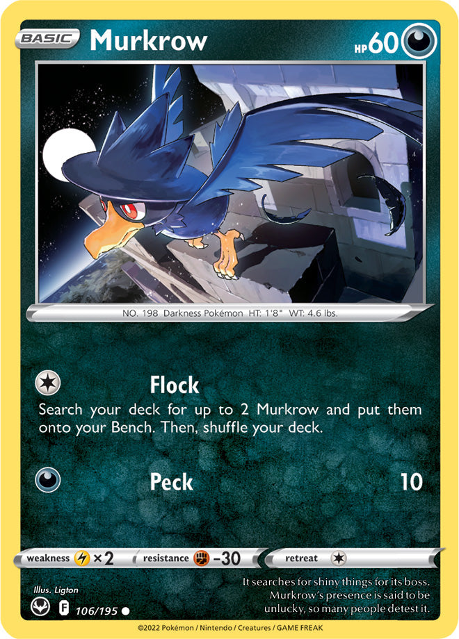 Murkrow 106/195 Silver Tempest