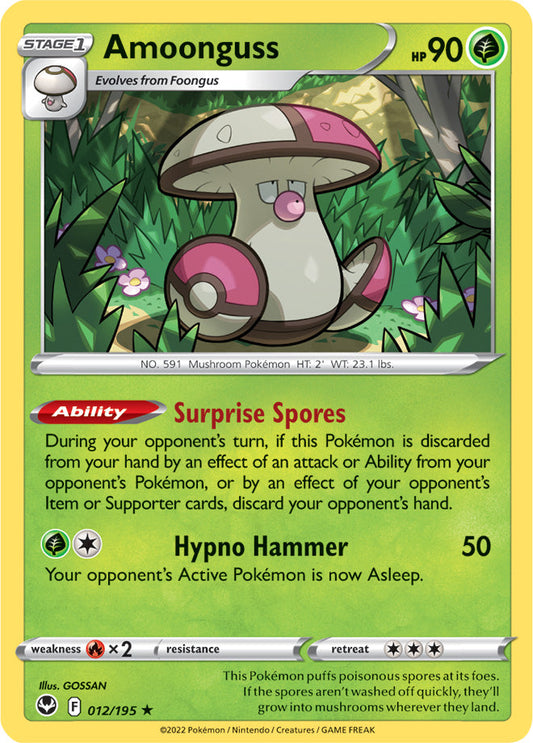 Amoonguss 012/195 Silver Tempest