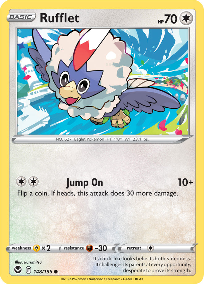 Rufflet 148/195 Silver Tempest