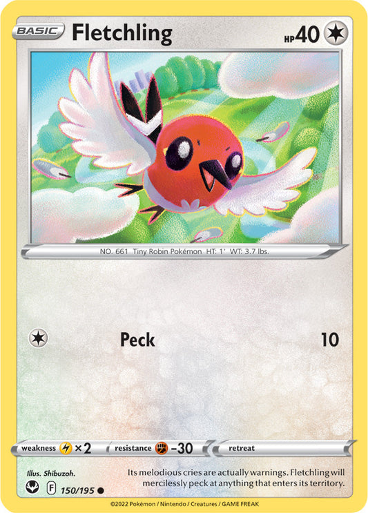 Fletchling 150/195 Silver Tempest