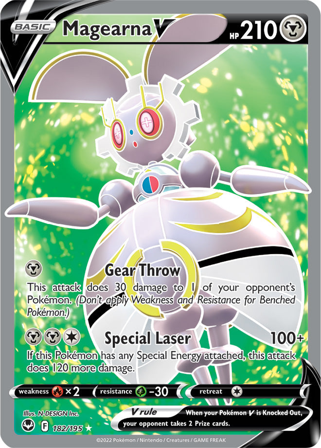 Magearna V (Full Art) 182/195 Silver Tempest