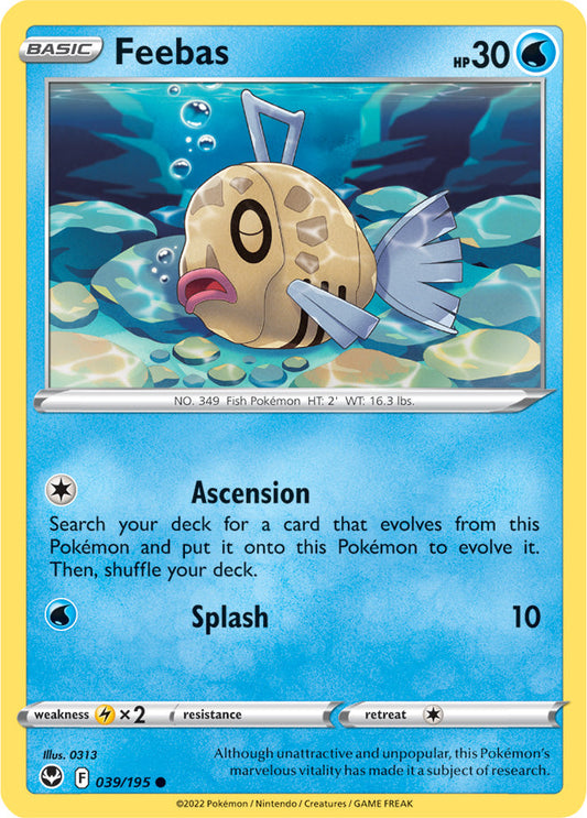 Feebas 039/195 Silver Tempest