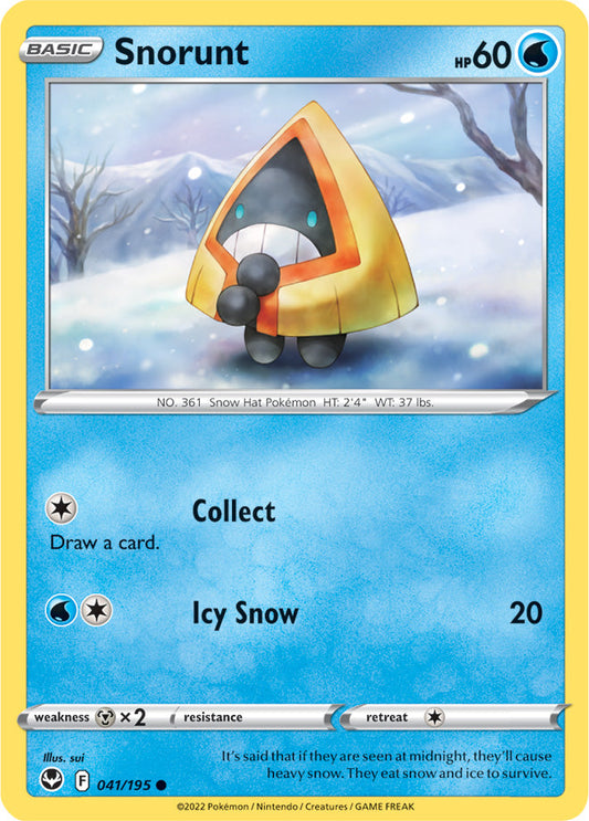 Snorunt 041/195 Silver Tempest