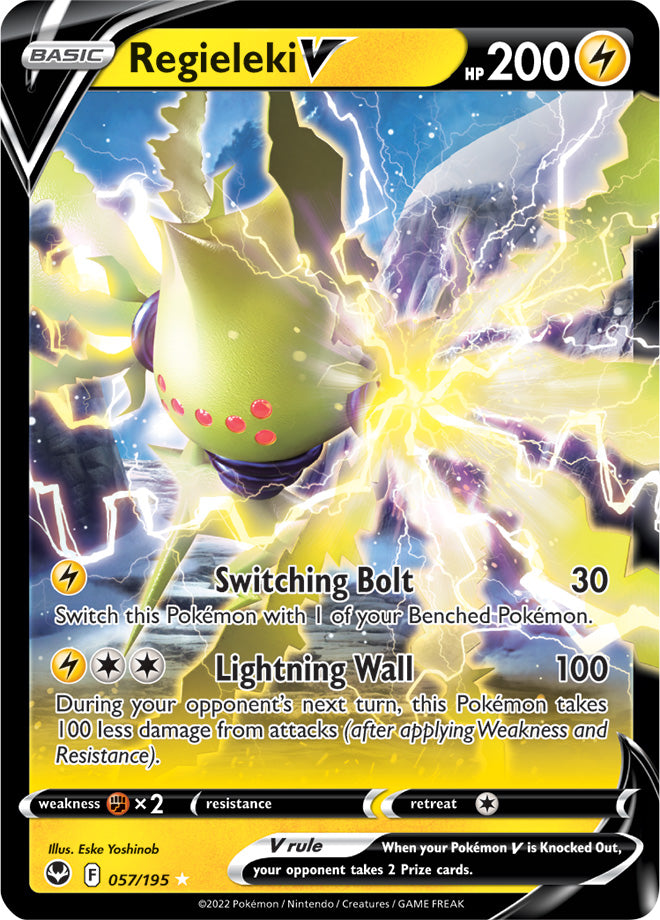 Regieleki V 057/195 Silver Tempest