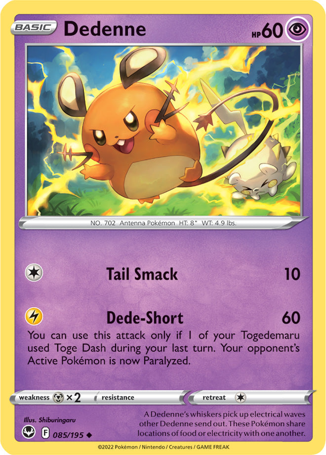 Dedenne 085/195 Silver Tempest