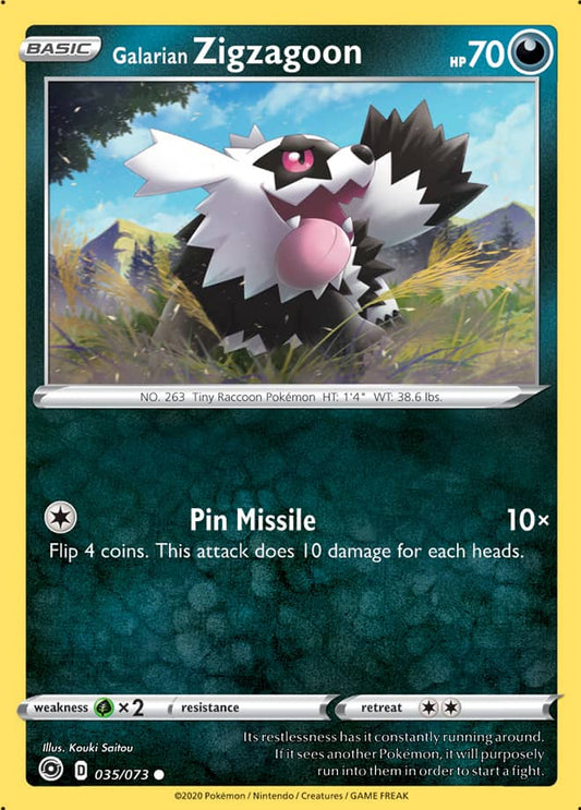 Galarian Zigzagoon 35/73