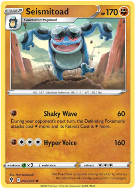 Seismitoad 090/203