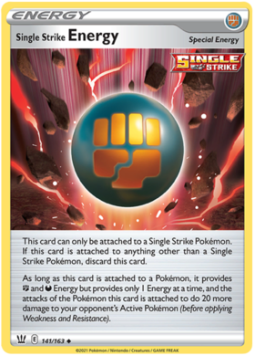 Single Strike Energy 141 /163