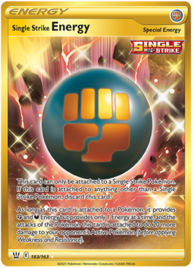 Single Strike Energy (Secret) 183 /163